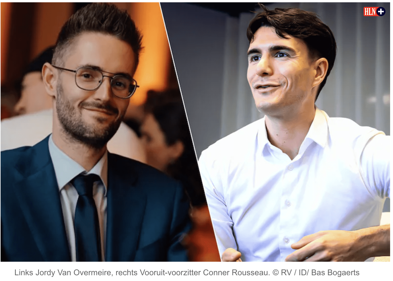 Satire Jordy Van Overmeire en Conner Rousseau brandmanager